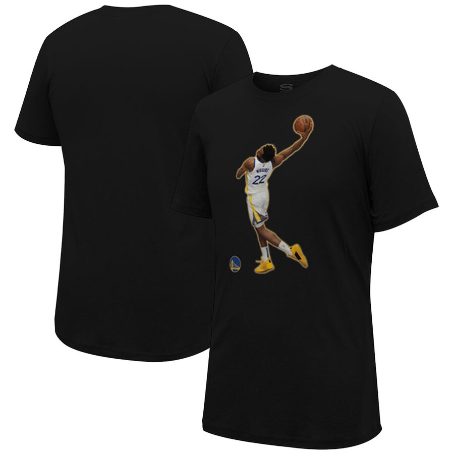 Unisex Golden State Warriors Andrew Wiggins Stadium Essentials Black Bobblehead Night T-Shirt