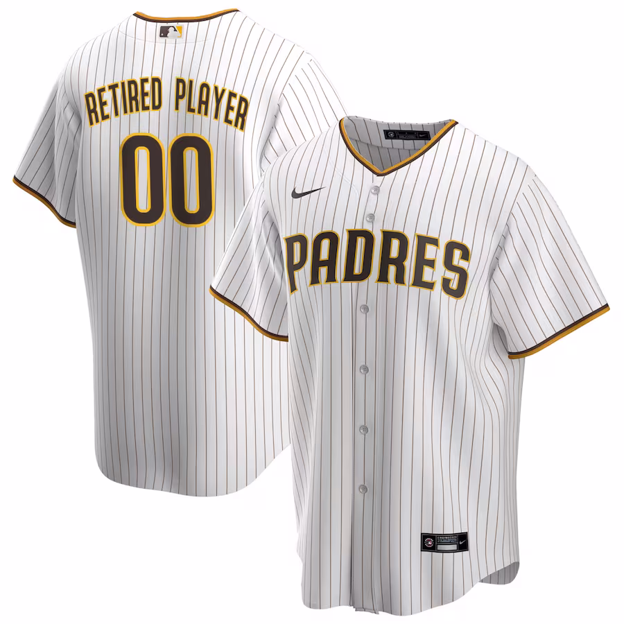 Men's San Diego Padres Nike White Home Pick-A-Player Retired Roster Replica Jersey