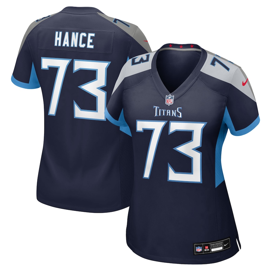 Women's Tennessee Titans Blake Hance Nike Navy Team Game Jersey