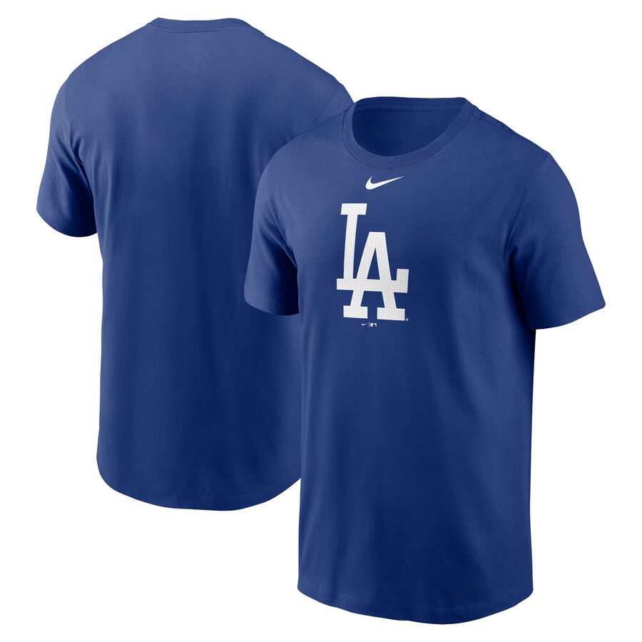 Men's Los Angeles Dodgers Nike Royal Fuse Logo T-Shirt