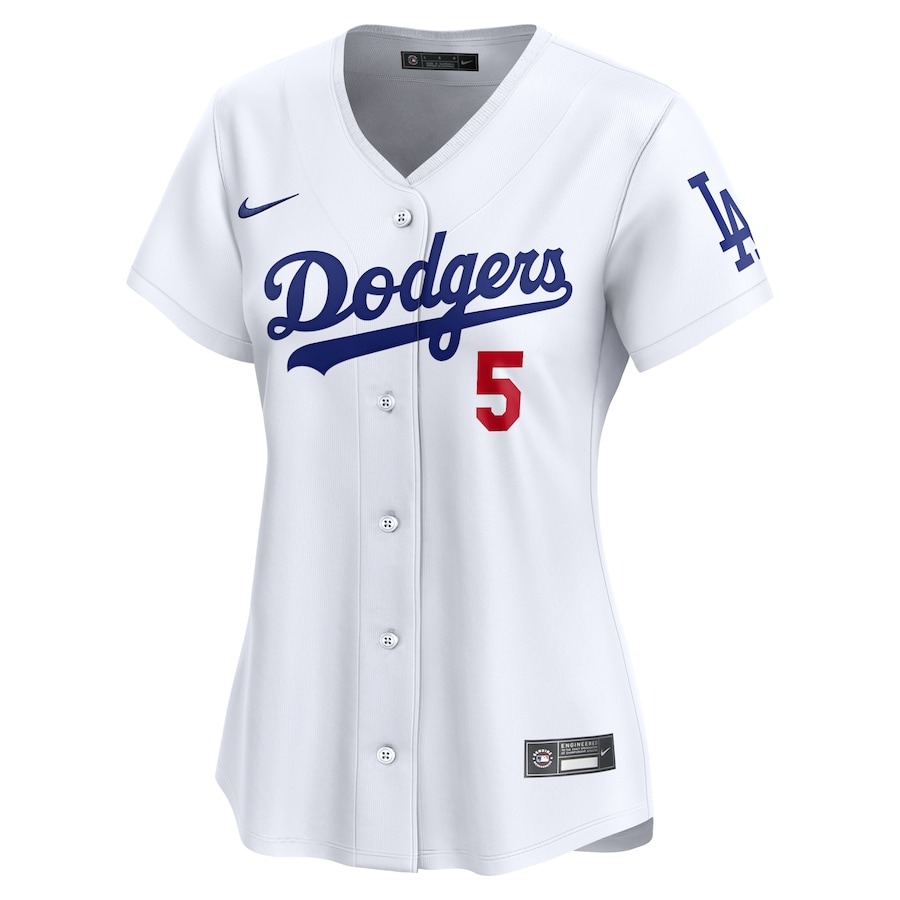 Women's Los Angeles Dodgers Freddie Freeman Nike White 2024 World Series Limited Player Jersey