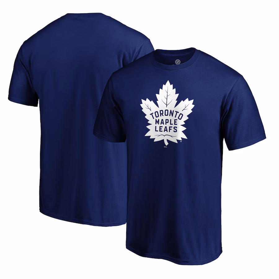 Men's Toronto Maple Leafs Navy Primary Logo T-Shirt