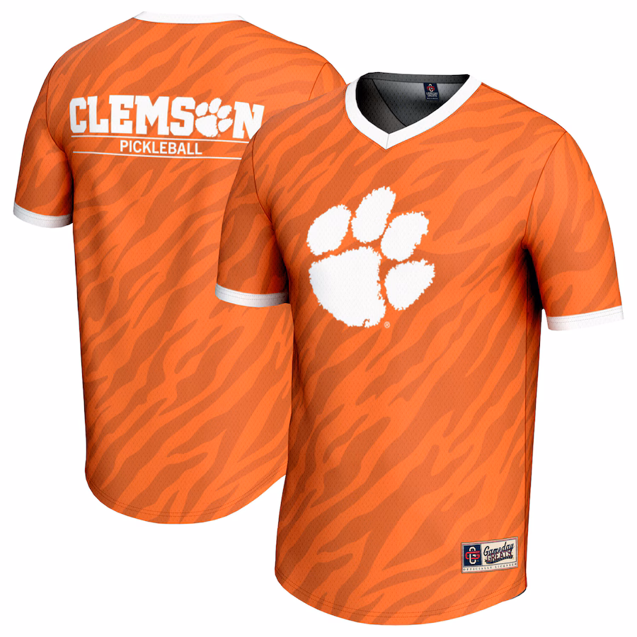 Clemson Tigers GameDay Greats Unisex Lightweight Pickleball Jersey - Orange