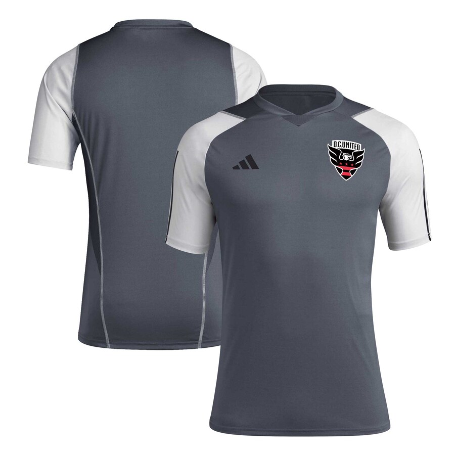 Men's D.C. United adidas Gray 2024 AEROREADY Training Jersey