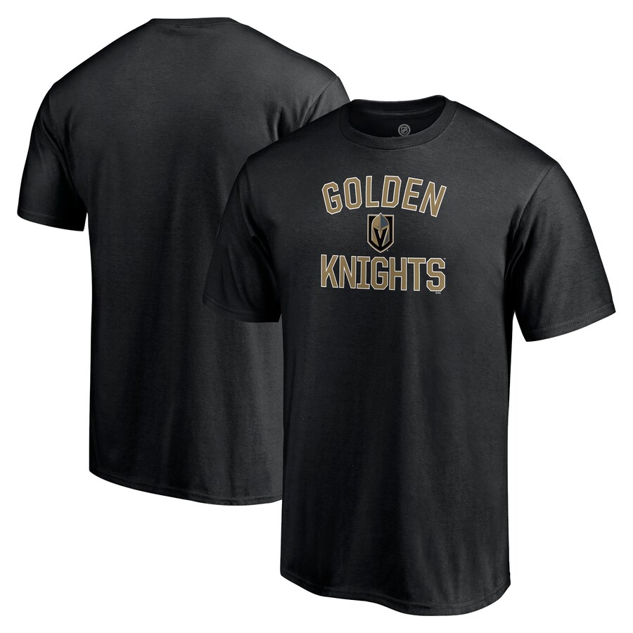Men's Vegas Golden Knights Black Victory Arch T-Shirt