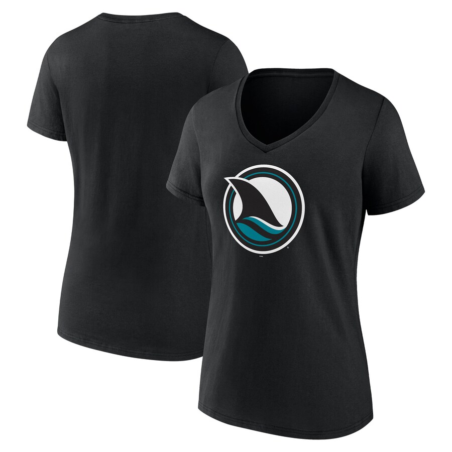 Women's San Jose Sharks Fanatics Black Alternate Graphic T-Shirt