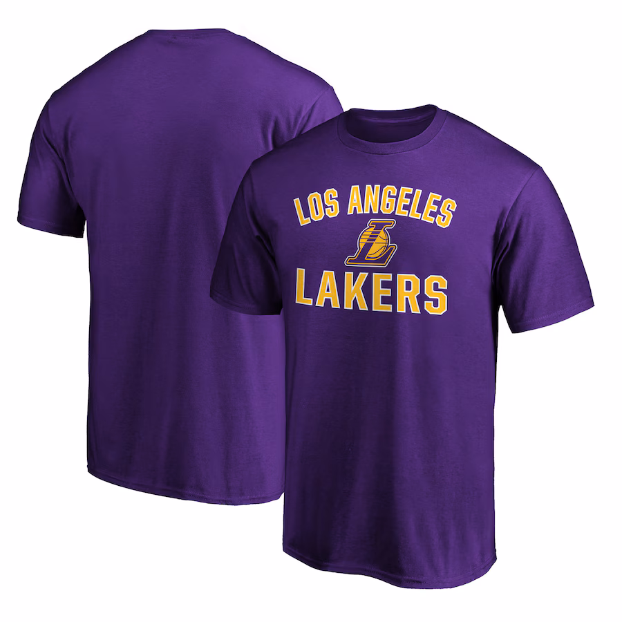 Men's Los Angeles Lakers  Purple Victory Arch T-Shirt