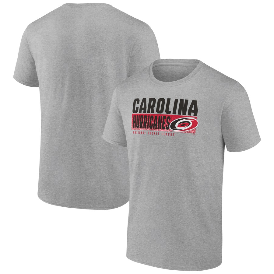 Men's Carolina Hurricanes Heathered Gray Jet Speed T-Shirt