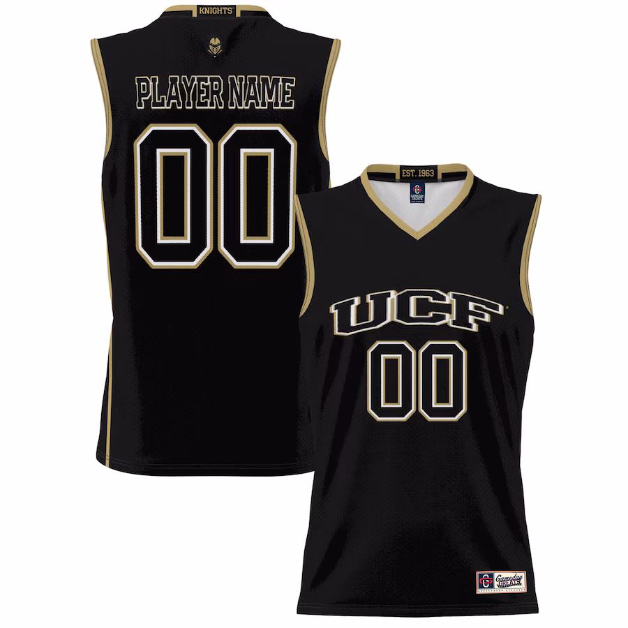 UCF Knights GameDay Greats Unisex NIL Pick-A-Player Lightweight Basketball Jersey - Black