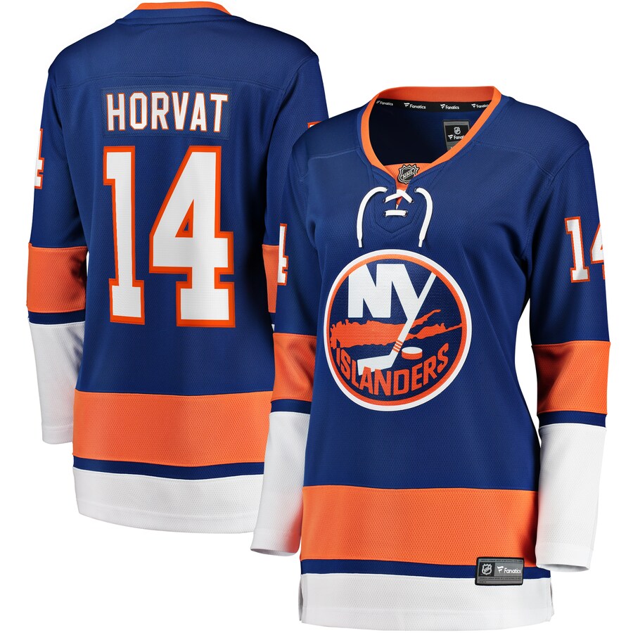 Women's New York Islanders Bo Horvat Fanatics Branded Blue Home Breakaway Jersey
