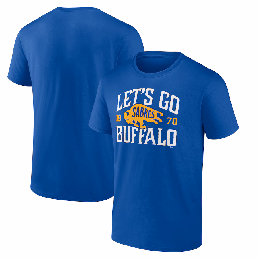 Men's Buffalo Sabres Royal Proclamation T-Shirt