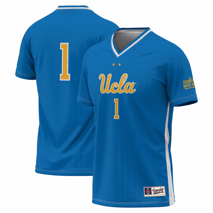 UCLA Bruins GameDay Greats Unisex Lightweight Soccer Fashion Jersey - Blue