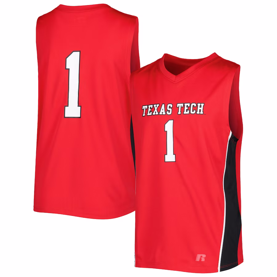 Youth Red Texas Tech Red Raiders Fashion BB Sleeveless Jersey