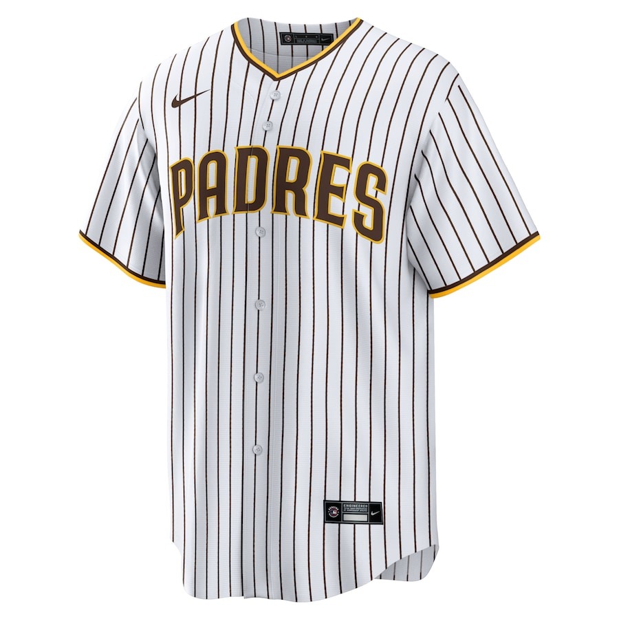 Men's San Diego Padres Jackson Merrill Nike White Home Limited Jersey