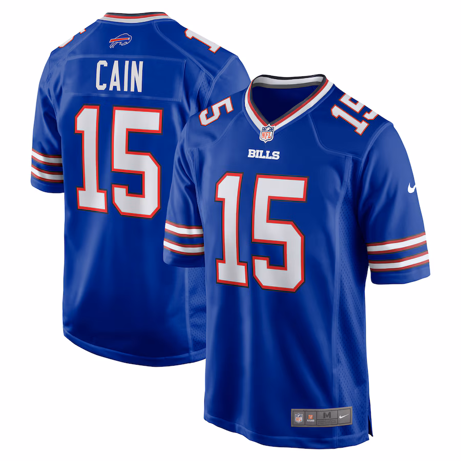 Men's Buffalo Bills Deon Cain Nike Royal Game Jersey