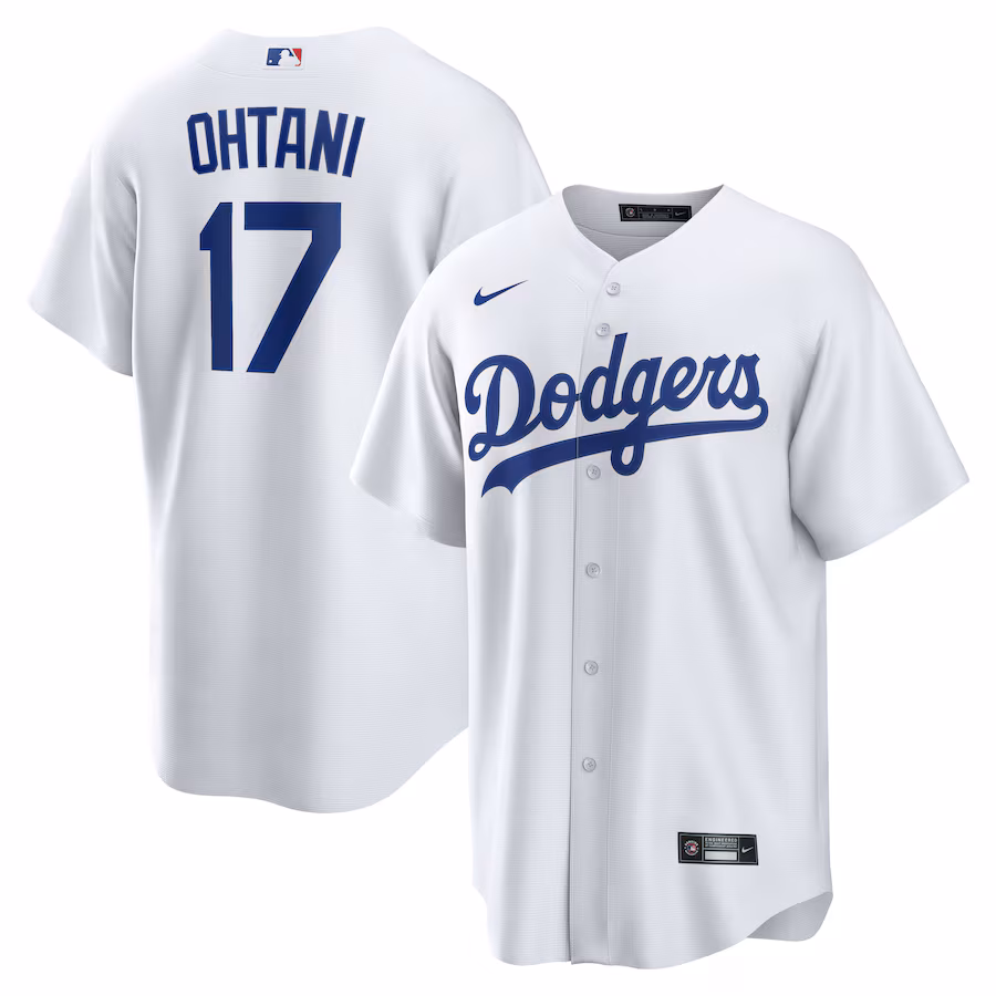 Youth Los Angeles Dodgers Shohei Ohtani Nike White Home Replica Player Jersey