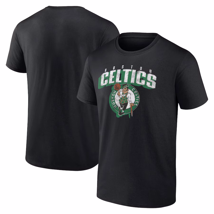 Men's Boston Celtics  Black Breakaway Dunk T-Shirt