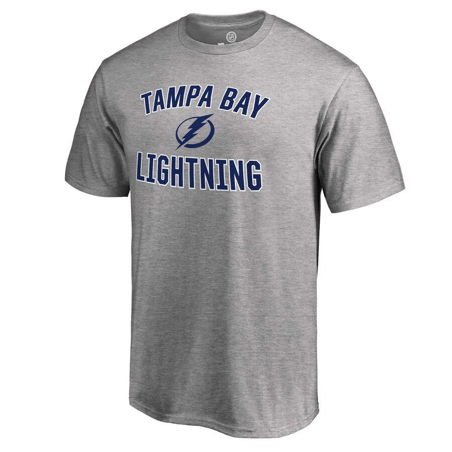 Men's Tampa Bay Lightning Ash Victory Arch T-Shirt
