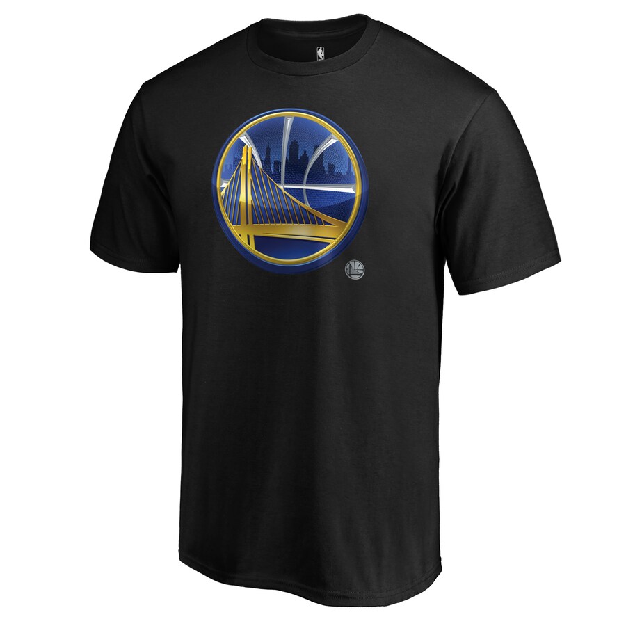 Men's Golden State Warriors Black 2019 Midnight Mascot T-Shirt