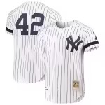 Men's New York Yankees Mariano Rivera Mitchell & Ness White Authentic Jersey