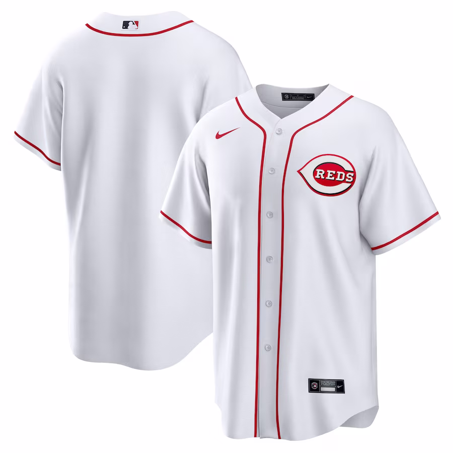 Men's Cincinnati Reds Nike White Home Replica Team Jersey