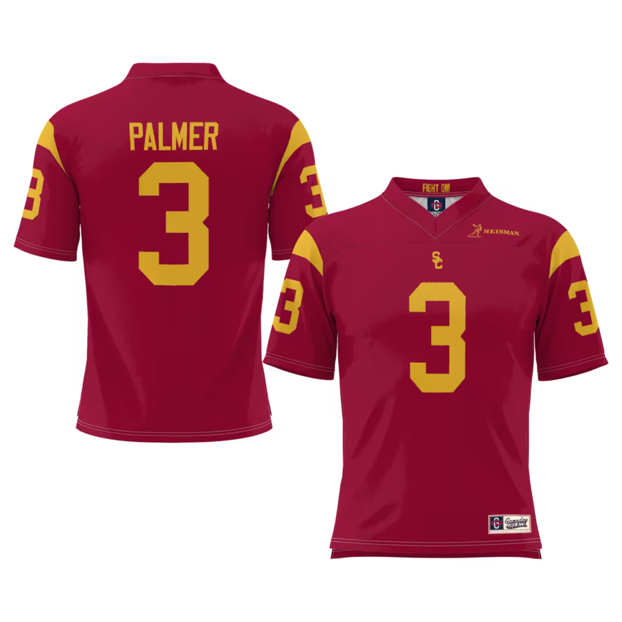 Carson Palmer USC Trojans GameDay Greats Heisman Football Jersey - Cardinal