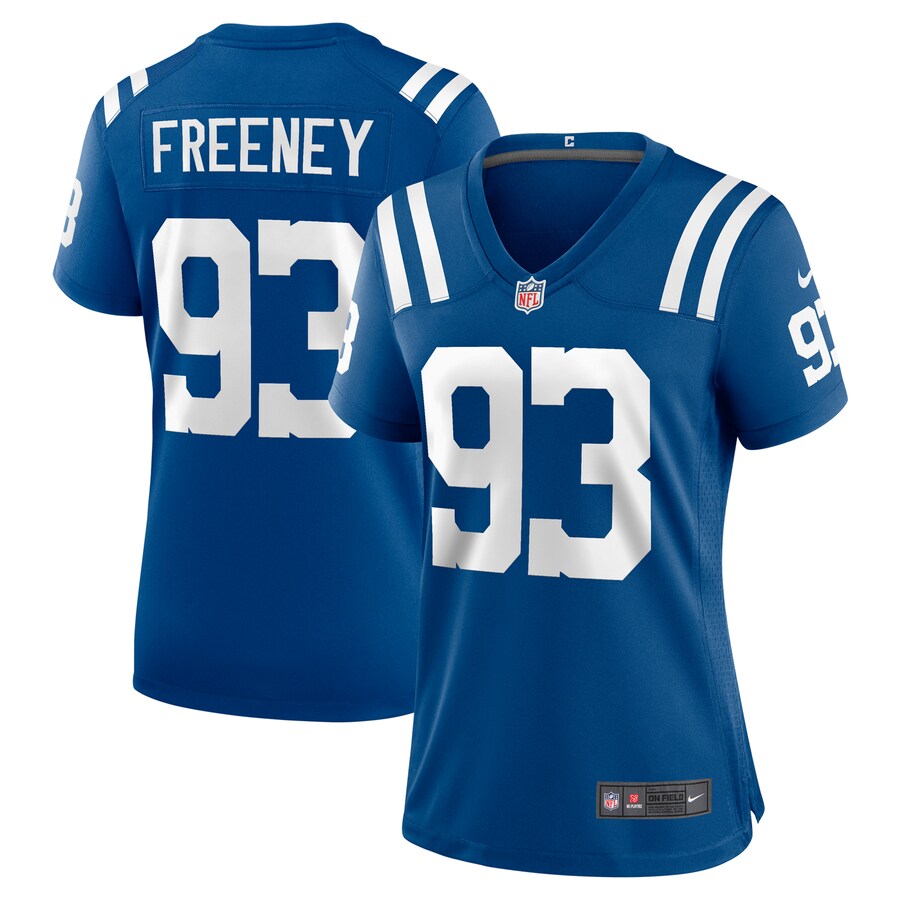 Women's Indianapolis Colts Dwight Freeney Nike Royal Team Retired Player Game Jersey
