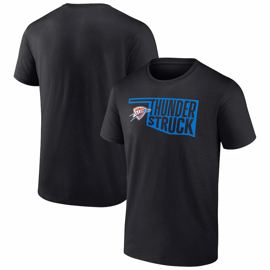 Men's Oklahoma City Thunder Black Team Pride T-Shirt