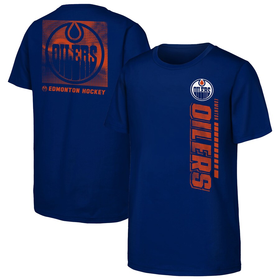 Youth Edmonton Oilers Royal Atmosphere T-Shirt