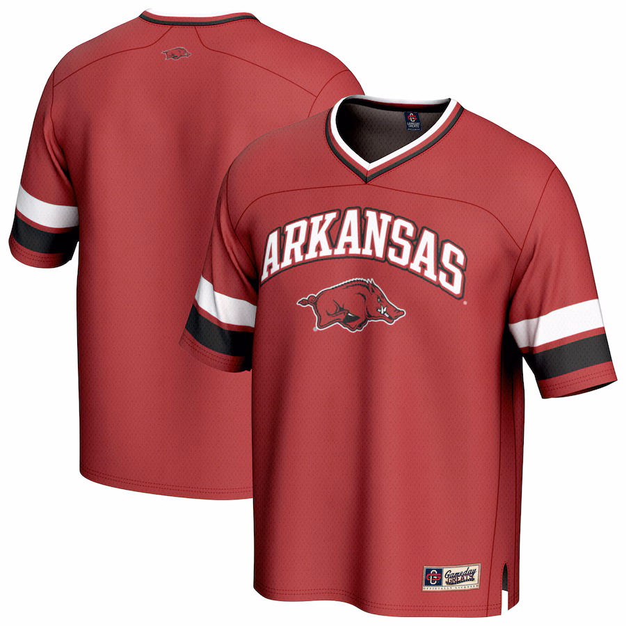 Unisex GameDay Greats Cardinal Arkansas Razorbacks Spirit Football Jersey
