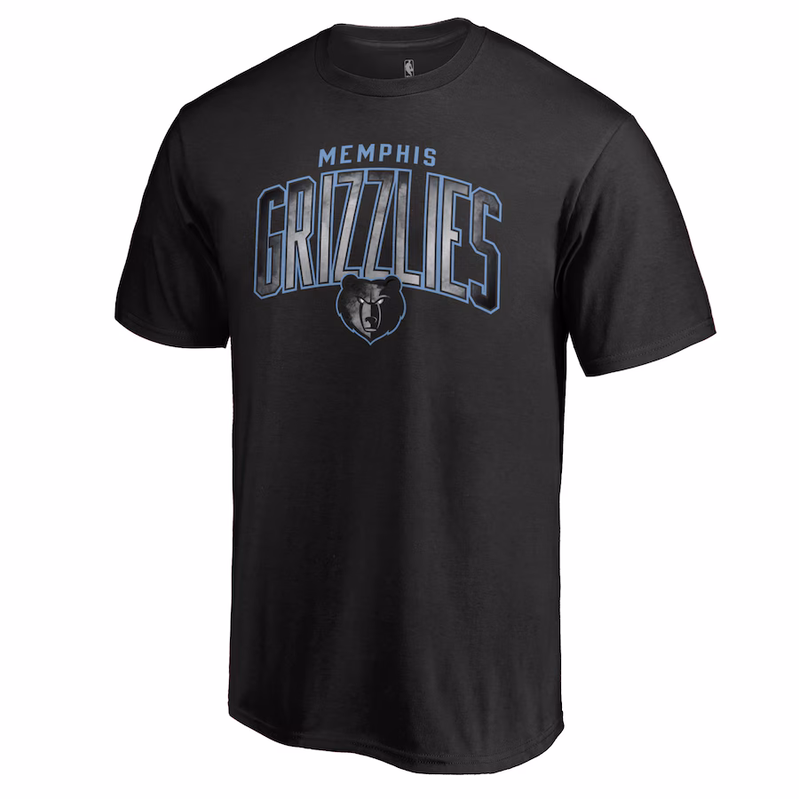 Men's Memphis Grizzlies Black Arch Smoke T-Shirt