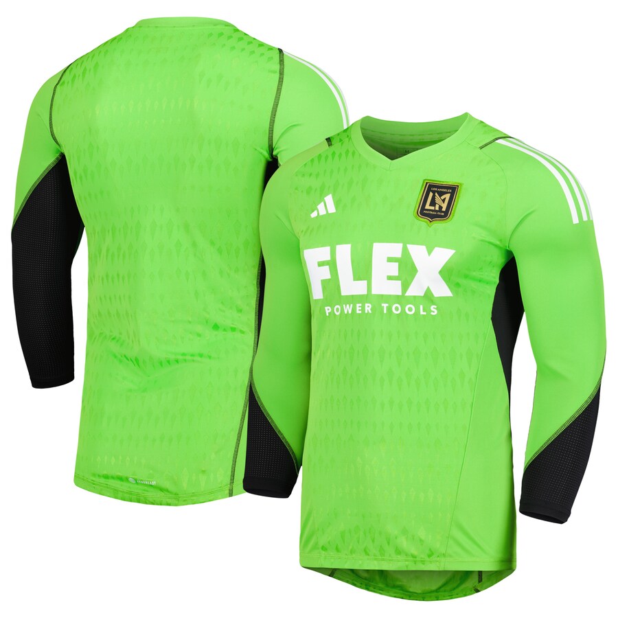 Men's LAFC adidas Green 2023 Goalkeeper Long Sleeve Replica Jersey