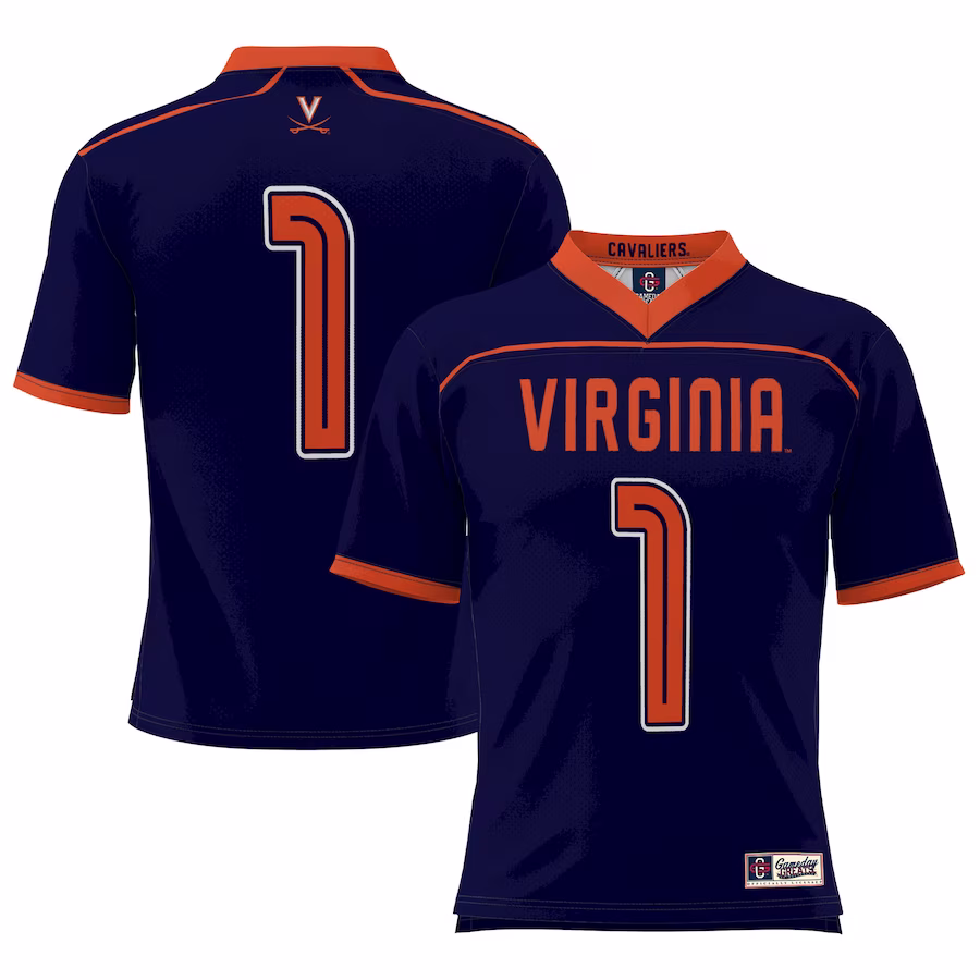 Virginia Cavaliers GameDay Greats #1 Lightweight Lacrosse Jersey - Navy