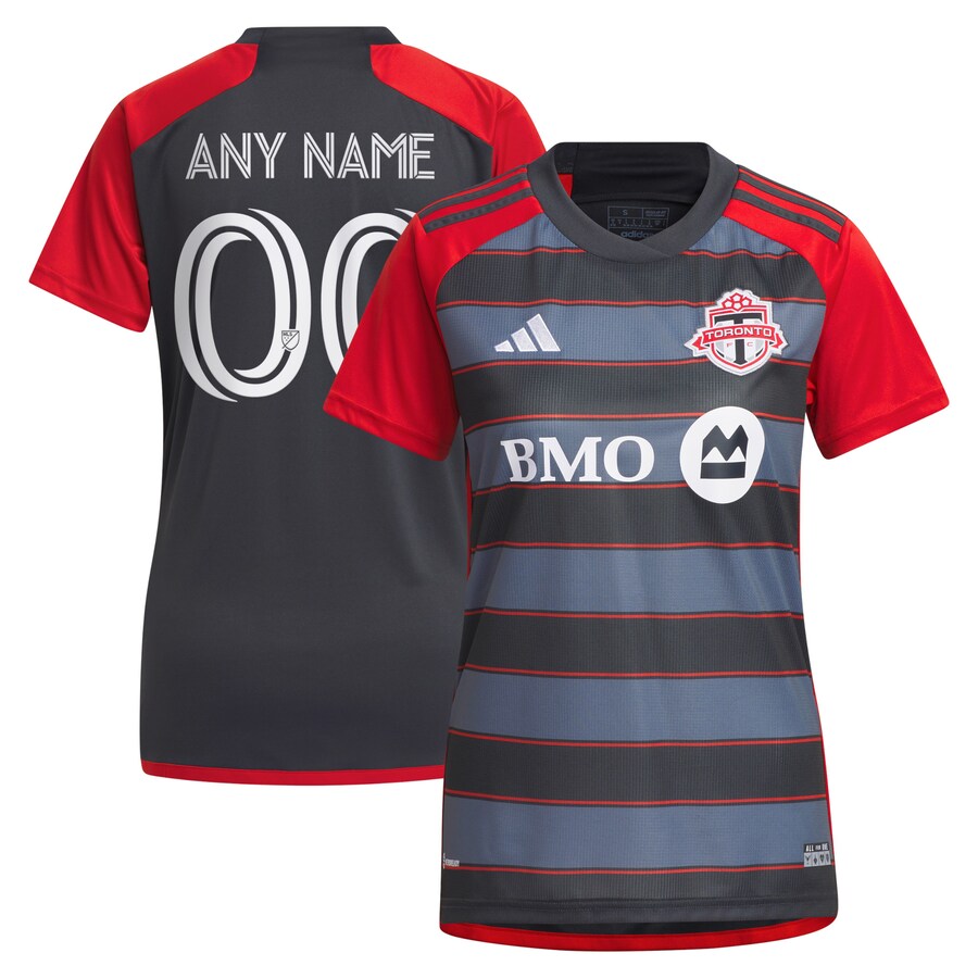 Women's Toronto FC adidas Gray 2023 Club Kit Replica Custom Jersey
