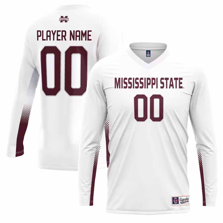 Mississippi State Bulldogs GameDay Greats Unisex NIL Lightweight Volleyball Jersey - White
