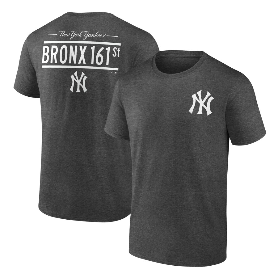 Men's New York Yankees Charcoal Hometown Collection Bronx Sign T-Shirt