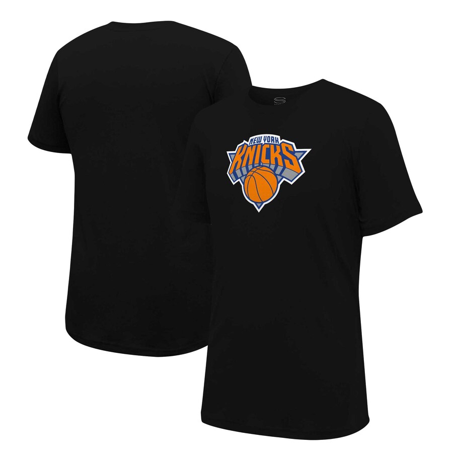 Unisex New York Knicks Stadium Essentials Black Primary Logo T-Shirt