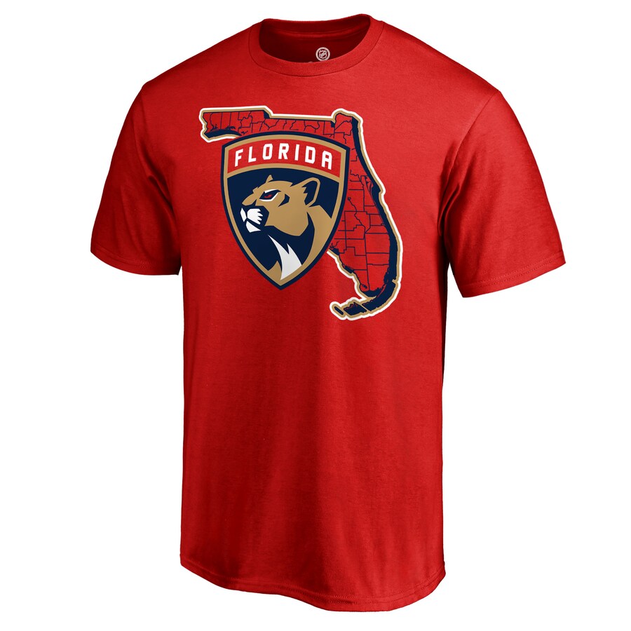 Men's Florida Panthers Red Hometown Collection Local T-Shirt