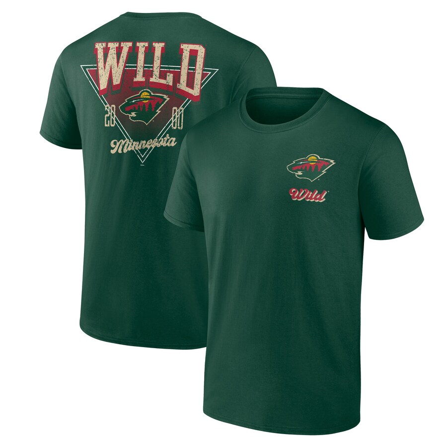 Men's Minnesota Wild Green Never Over T-Shirt