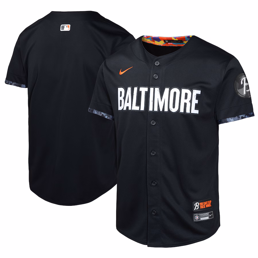 Youth Baltimore Orioles  Nike Black City Connect Limited Jersey