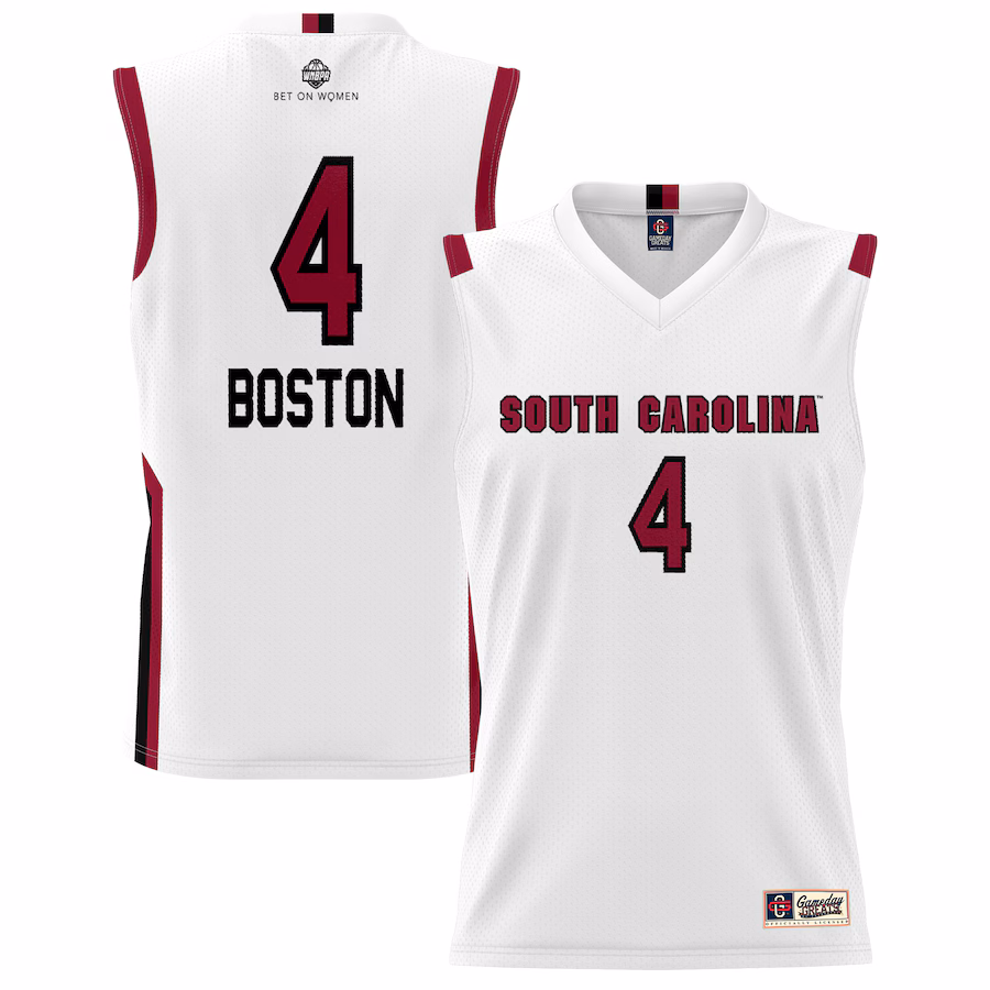 Unisex GameDay Greats Aliyah Boston White South Carolina Gamecocks Lightweight Basketball Alumni Jersey