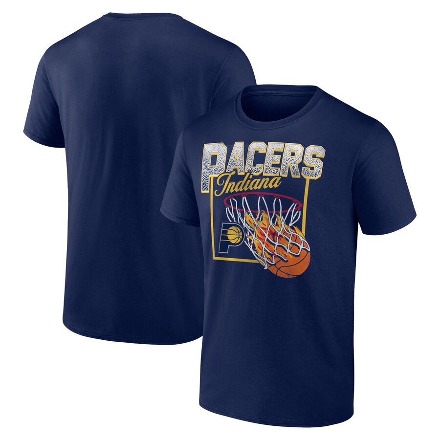 Men's Indiana Pacers Navy Alley Oop T-Shirt