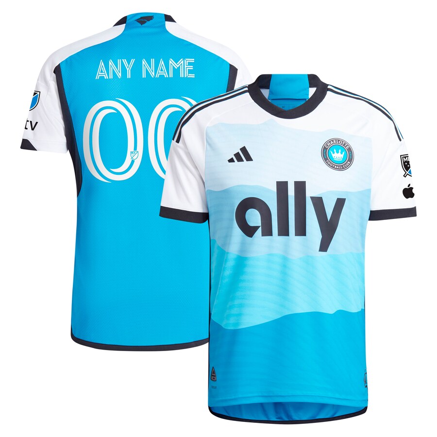 Men's Charlotte FC  adidas Blue 2024 The Carolina Kit: Explore Custom Authentic Jersey