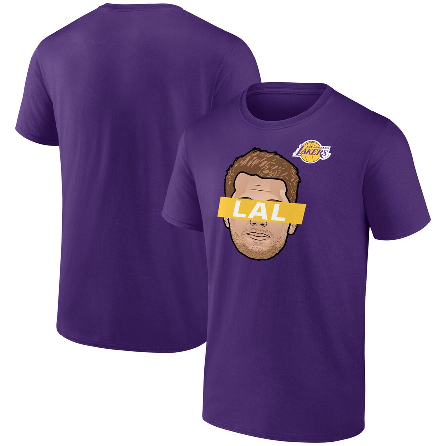Men's Los Angeles Lakers Luka Don?i? Purple Know The Game T-Shirt
