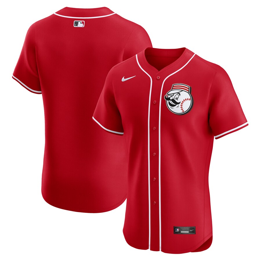 Men's Cincinnati Reds Nike Red Alternate Elite Jersey
