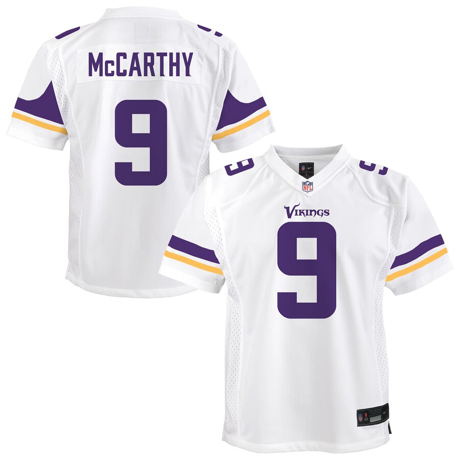 Youth Minnesota Vikings J.J. McCarthy Nike White Game Jersey