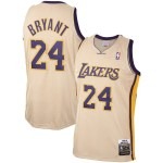 Men's Los Angeles Lakers Kobe Bryant Mitchell & Ness Gold 2008-09 Hardwood Classics Authentic Player Jersey