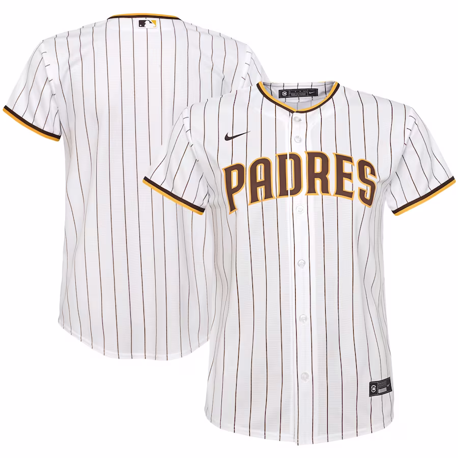 Youth San Diego Padres Nike White Home Replica Team Jersey
