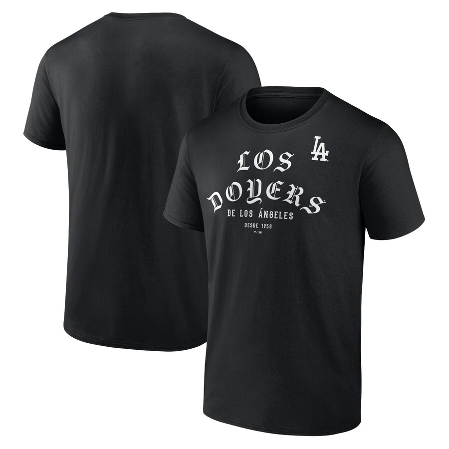 Men's Los Angeles Dodgers Black City of Angels T-Shirt
