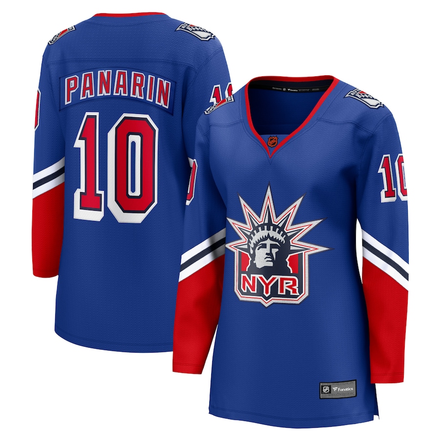 Women's New York Rangers Artemi Panarin Fanatics Royal Special Edition 2.0 Breakaway Player Jersey